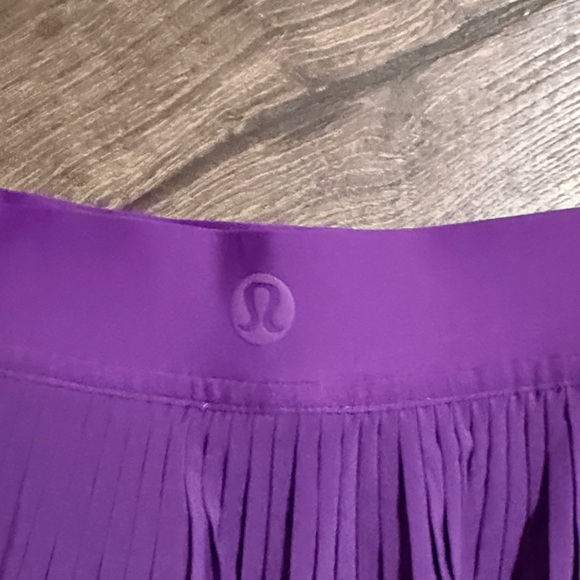 Lulu Purple Pleated Mini Skirt - Women's Skirt - Picture 4 of 5